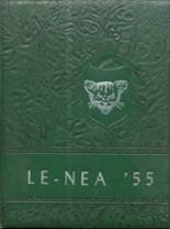 Contentnea High School 1955 yearbook cover photo