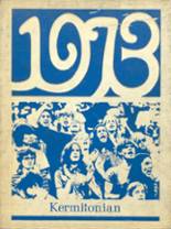 Kermit High School 1973 yearbook cover photo