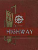 Hingham High School 1959 yearbook cover photo