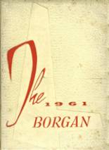 Borger High School 1961 yearbook cover photo