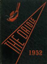 1952 Rosman High School Yearbook from Rosman, North Carolina cover image