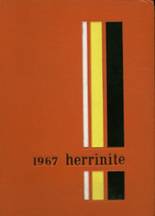 Herrin High School 1967 yearbook cover photo