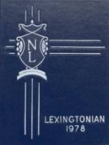 New Lexington High School 1978 yearbook cover photo