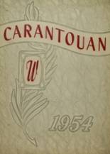 1954 Waverly High School Yearbook from Waverly, New York cover image