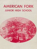 American Fork Junior High School 1960 yearbook cover photo