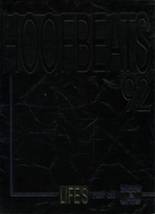 1992 Burges High School Yearbook from El paso, Texas cover image