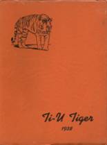 Tigard High School 1938 yearbook cover photo