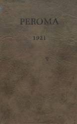 Perry High School 1921 yearbook cover photo