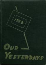 Berne-French Township High School 1953 yearbook cover photo