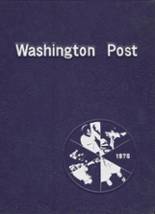 Washington High School 1976 yearbook cover photo