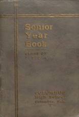 Columbus High School 1924 yearbook cover photo