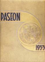 1953 Paseo High School Yearbook from Kansas city, Missouri cover image