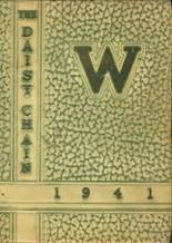 Waco High School 1941 yearbook cover photo