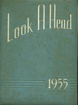 St. Paul High School 1955 yearbook cover photo