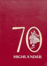 Mercer County High School 1970 yearbook cover photo