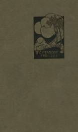 Peabody High School 1923 yearbook cover photo