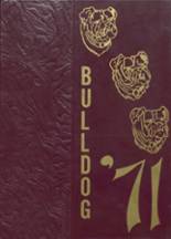 1971 Choteau High School Yearbook from Choteau, Montana cover image