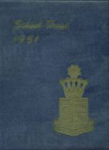 St. Ursula Academy 1951 yearbook cover photo