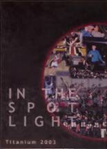 Tesoro High School 2003 yearbook cover photo
