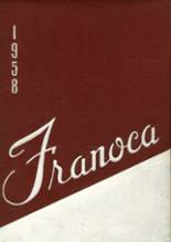 Franklinton High School 1958 yearbook cover photo