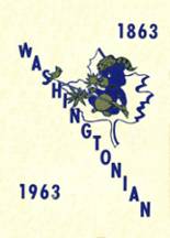 Washington District High School 1963 yearbook cover photo