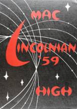McMinnville High School 1959 yearbook cover photo