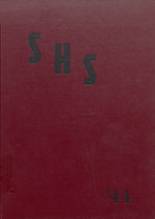 Sylacauga High School 1944 yearbook cover photo