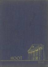 Park Ridge High School 1941 yearbook cover photo