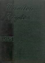 Rochester High School 1951 yearbook cover photo