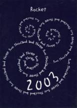 2003 Routt High School Yearbook from Jacksonville, Illinois cover image