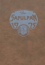 Sapulpa High School 1925 yearbook cover photo