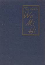 West Milwaukee High School 1940 yearbook cover photo
