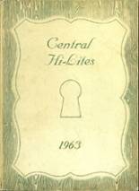 Monroe Central High School 1963 yearbook cover photo