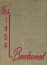 Beechwood High School 1954 yearbook cover photo