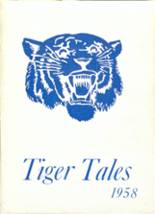 Fairmont High School 1958 yearbook cover photo