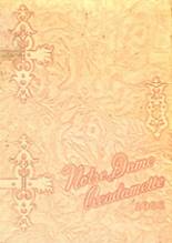 Notre Dame Academy 1955 yearbook cover photo