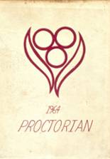 Proctor High School 1964 yearbook cover photo