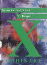 Genoa Central High School 1991 yearbook cover photo
