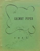 1945 Galway Central High School Yearbook from Galway, New York cover image
