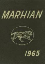 Marshall High School 1965 yearbook cover photo