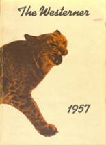 San Angelo Central High School 1957 yearbook cover photo