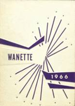 Wanatah High School 1966 yearbook cover photo
