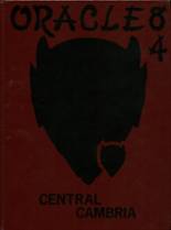 Central Cambria High School 1984 yearbook cover photo