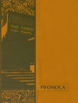 Pine Forest High School 1972 yearbook cover photo