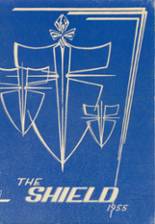 St. Francis High School 1955 yearbook cover photo