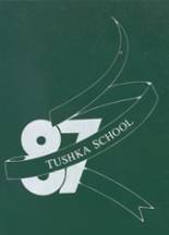 1987 Tushka High School Yearbook from Tushka, Oklahoma cover image