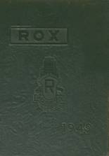 Roxana High School 1949 yearbook cover photo