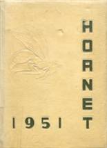 Huntsville High School 1951 yearbook cover photo