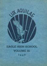 1940 Eagle Rock High School Yearbook from Eagle, Colorado cover image