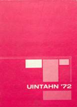 Uintah High School 1972 yearbook cover photo